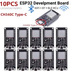 ESP32 Development Board Nodemcu ESP32 TYPE-C CH340C ESP32-S ESP32 Bluetooth Wifi Bluetooth Module ESP32 30 Pin ESP 32