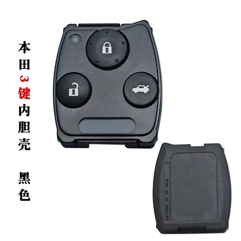 5 stücke Ersatz 3/4 3 1 Tasten Remote Board Gummi Pad Key Shell für Honda Accord Civic Crv Pilot Remote Auto Schlüssel anhänger Fall