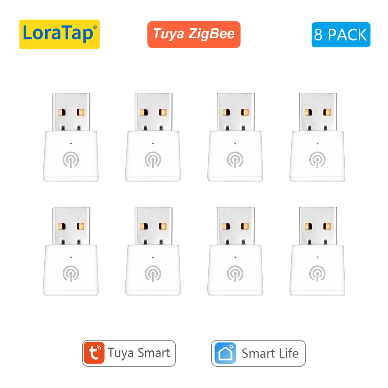 LoraTap Tuya ZigBee 3.0 Signal Repeater USB Extender für Smart Life Geräte Mesh Automation Mini Größe