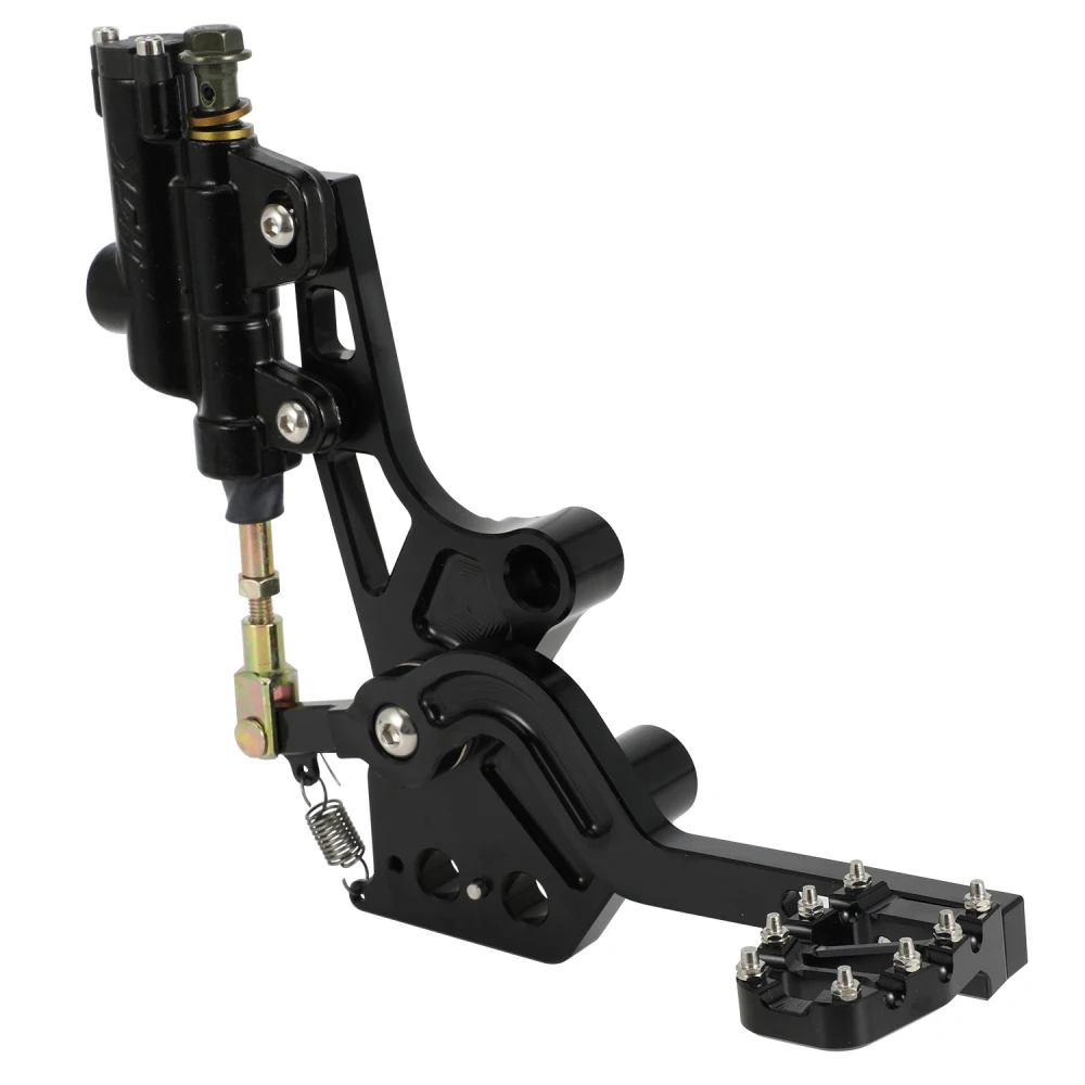 CNC Rear Foot Brake Kit Master Cylinder Hose Assembly Upgrade for Electric Off-road Motorcycle
