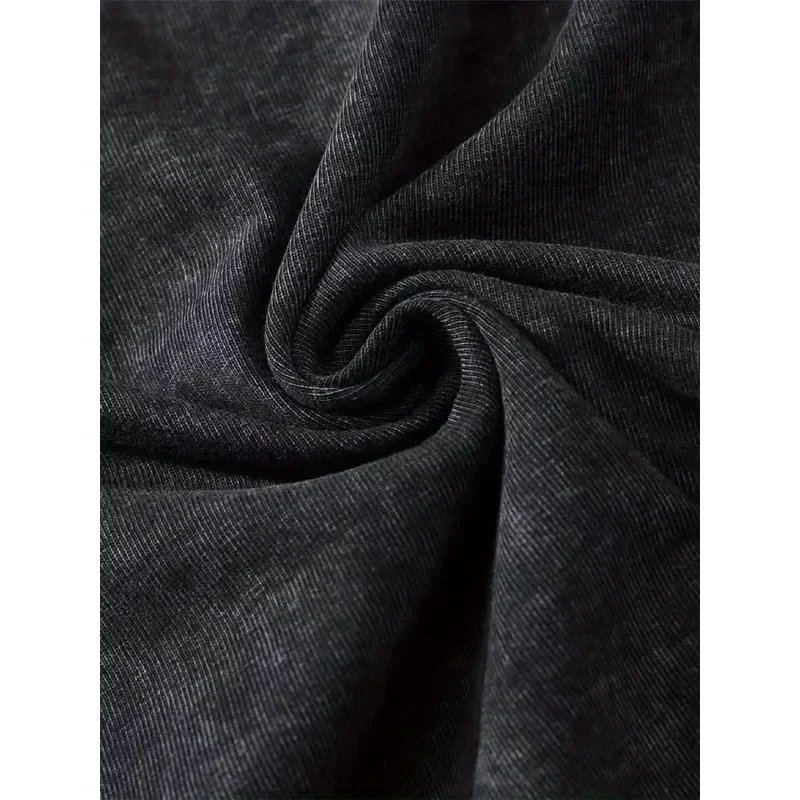 Świąteczny film Samotny w domu Damska koszulka graficzna Cztery pory roku Nowa koszulka z efektem sprania Nadaje się zarówno dla mężczyzn, jak i kobiet