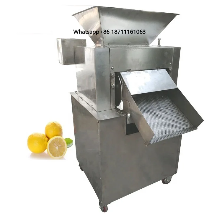 Automatic Fruit Double Rollers Lemon Juicer Citrus Lemon Orange Juice Press Machine