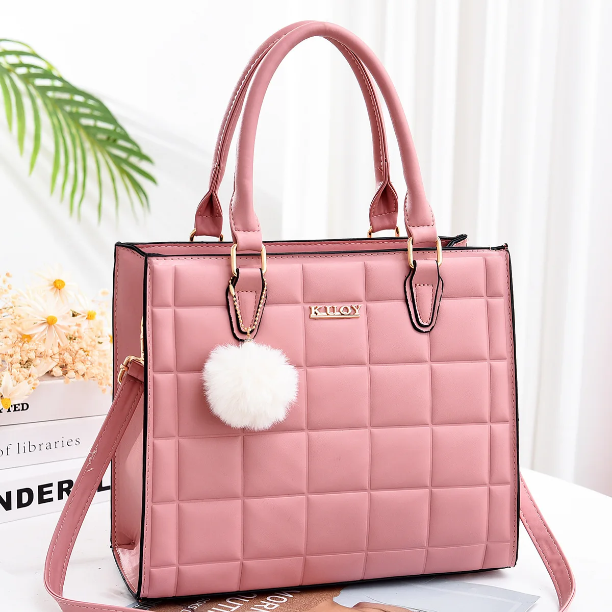 

The New Domestic One-shoulder Sweet Embroidery Thread Large-capacity Mommy Bag handbags crossbody