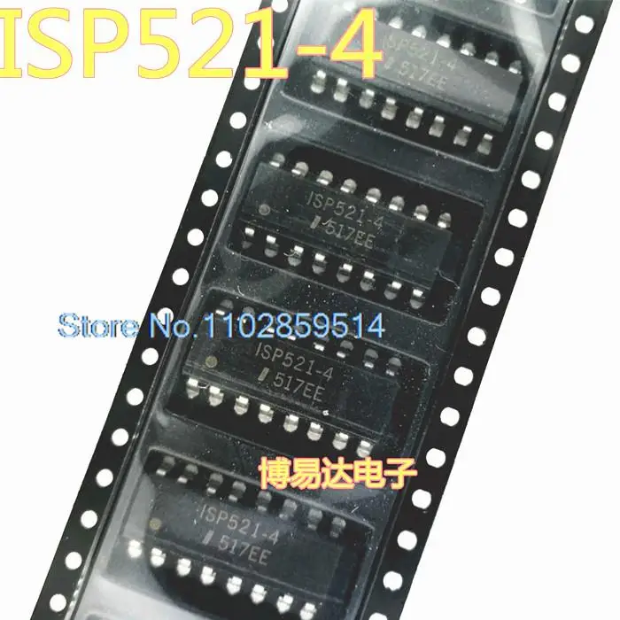 20PCS/LOT ISP521-4  :ISOCOM SOP-16