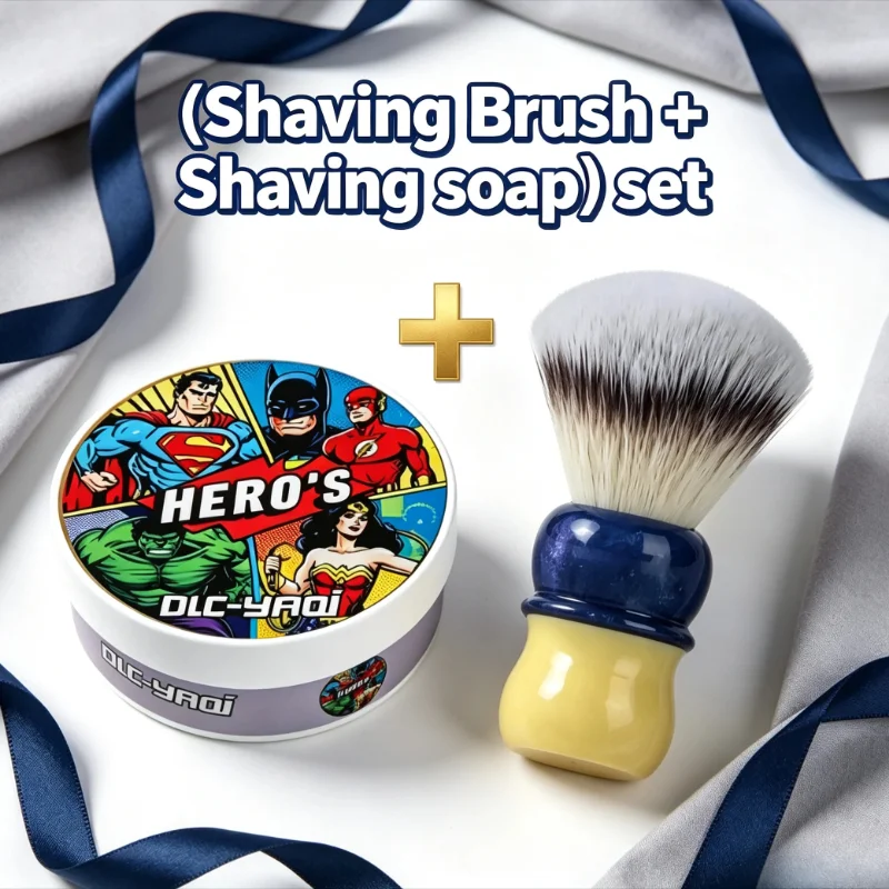 new-2026-wet-shaving-brush-shaving-soap-set-yaqi-mens-wet-shaving-brush-yaqi-bingcha-iced-tea-hi-res-knot-synthetic-hair