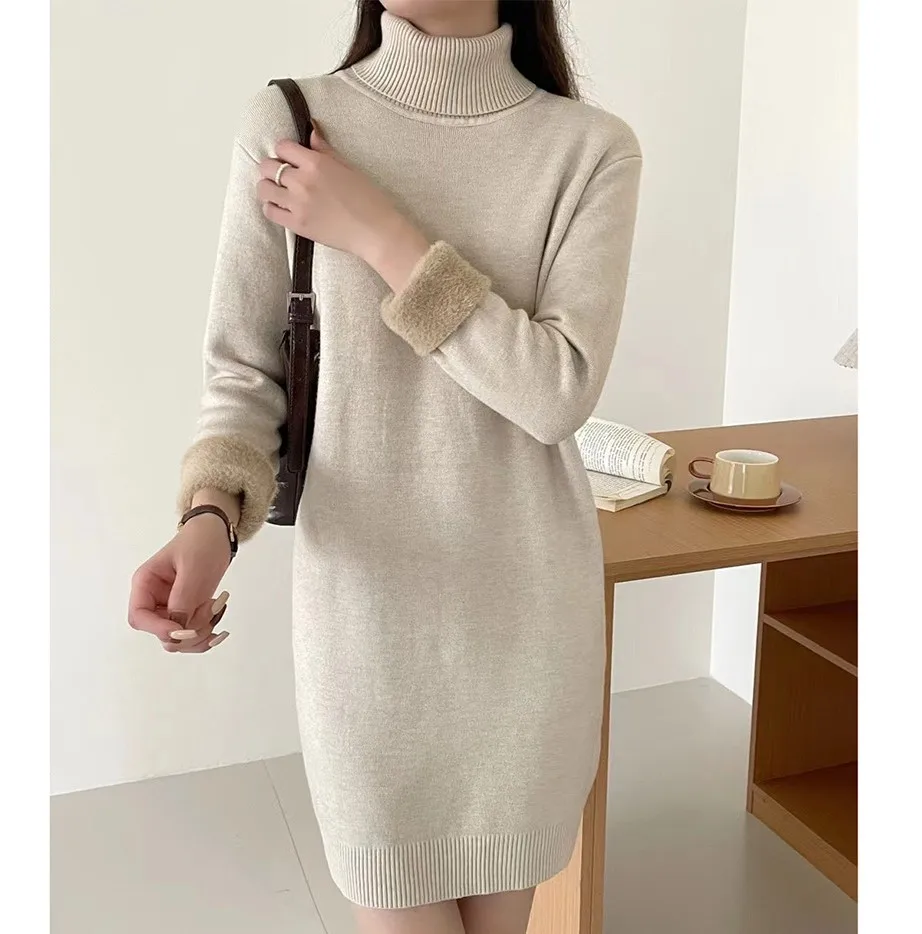 

Knee Length Pullover Kawaii Sweaters Jumpers Women Beautiful Irregular Christmas Teenagers Korean Style Fitting School Flaps Ins