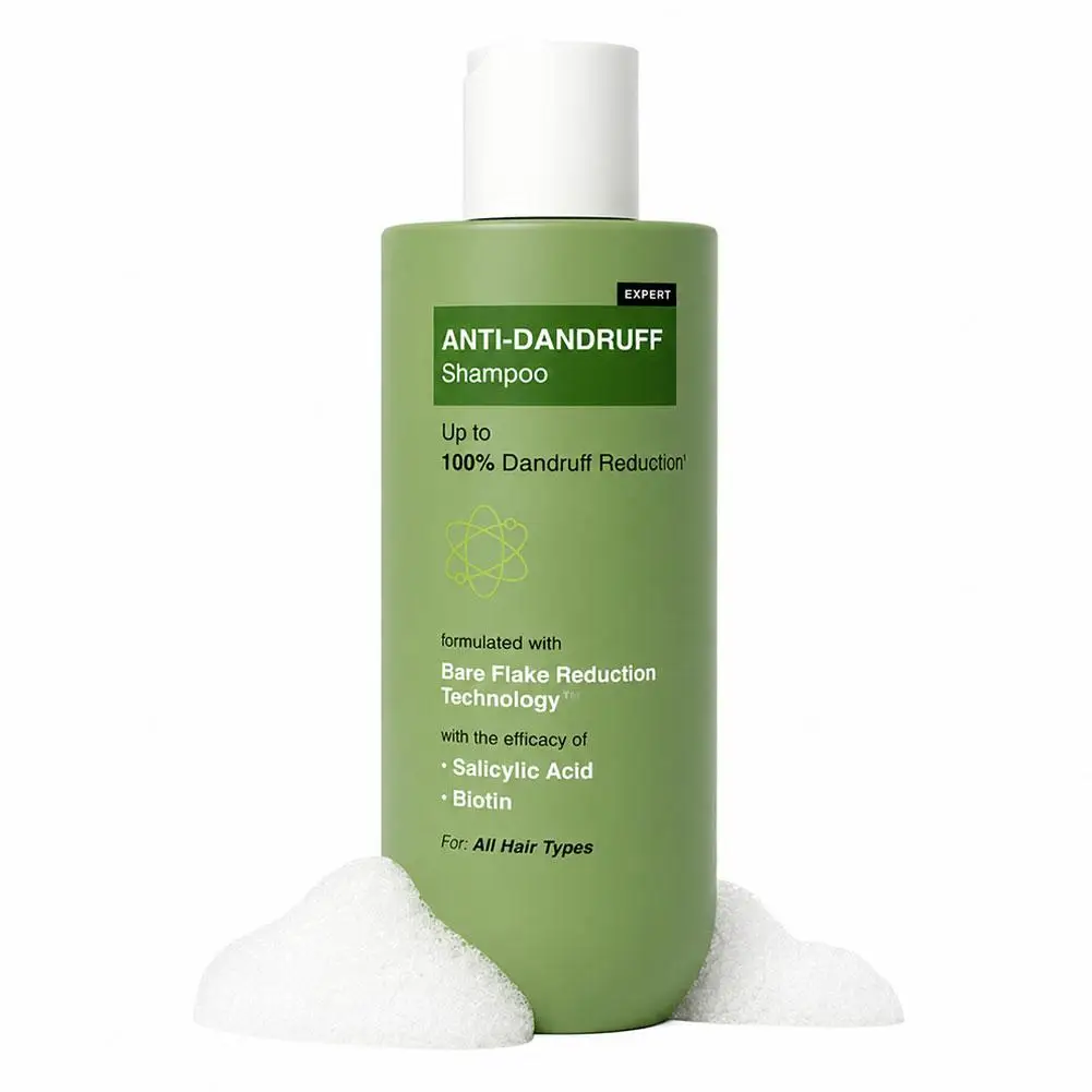 Salicylic Acid Scalp Cleansing Shampoo, Biotin Infused Anti-dandruff Anti-itch Shampoo,Refreshing Nourishing Fluffy Shampoo