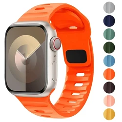 Apple Watch用シリコンスポーツストラップ,iwatch用スポーツバンドウルトラ2 1, 49mm, 40mm, 41mm, 44mm, 45mm, 42mm, 38mm,シリーズ9 8、7、3、5、6、4、3、2、se