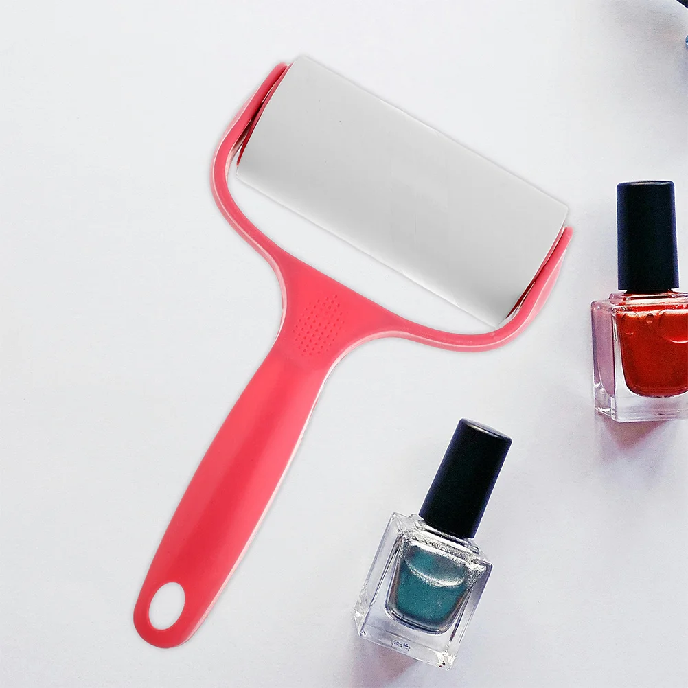 Zestaw do manicure: 3 szt. rolki do czyszczenia paznokci, naklejki do usuwania lakieru, narzędzie do stemplowania, akcesoria do zdobienia paznokci, rolka do usuwania pyłu.