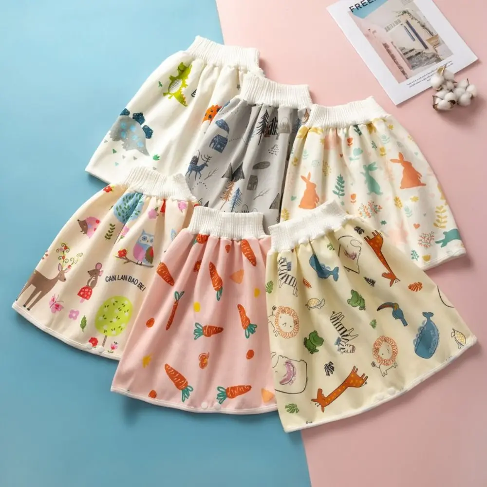 

Nappies Cartoon Design Nappy Changing Cloth Diapers Sleeping Bed Clothes Baby Diaper Skirt Training Pants Cotton Pant Skirts