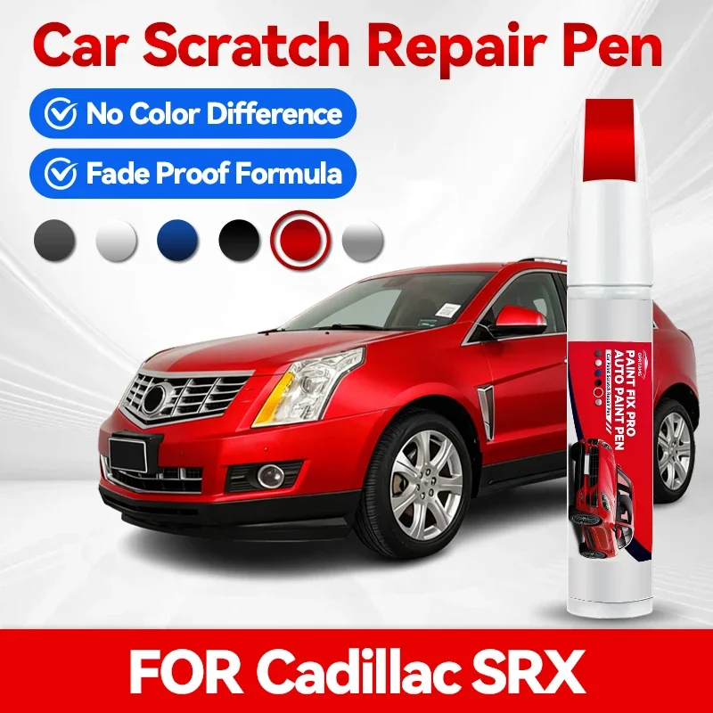 

Кисть для ремонта лакокрасочного покрытия Cadillac SRX 1996-2026, средство для удаления царапин, аксессуары для авто, черный цвет