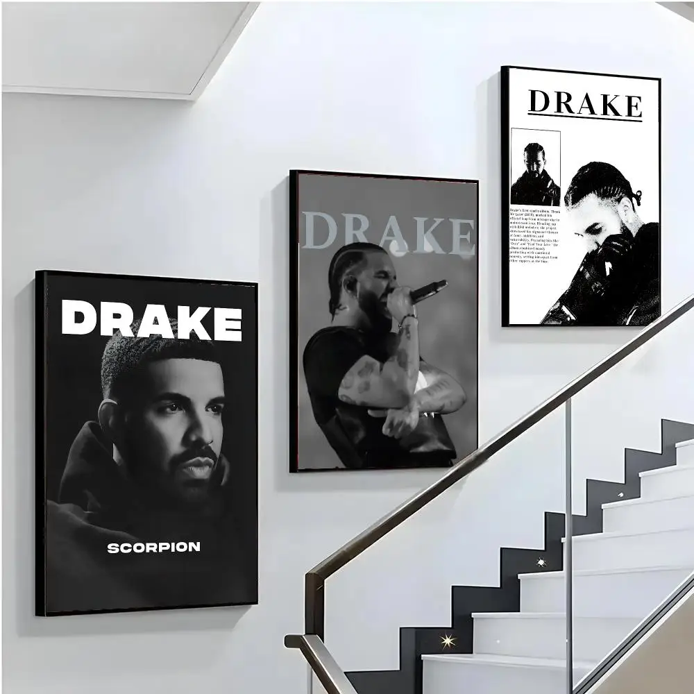 D-Drake Poster HD Wall Art Prints for Bedroom Living Room Office Bar Home Decor Modern Artwork
