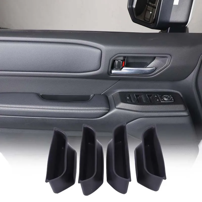 

For 24+ models of Toyota Land Cruiser 250 Prado LC250 door storage box silicone car interior storage accessories