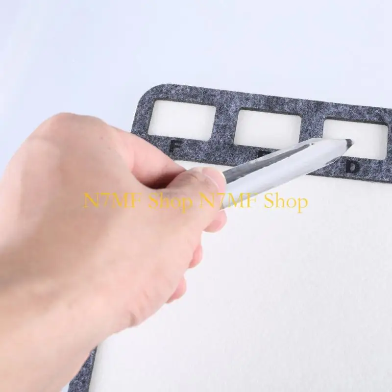 

N7MF универсальные ювелирные изделия, рабочие коврики с бисером, 2 шт., прочный фетр, дизайн из бисера, доски, аксессуар для