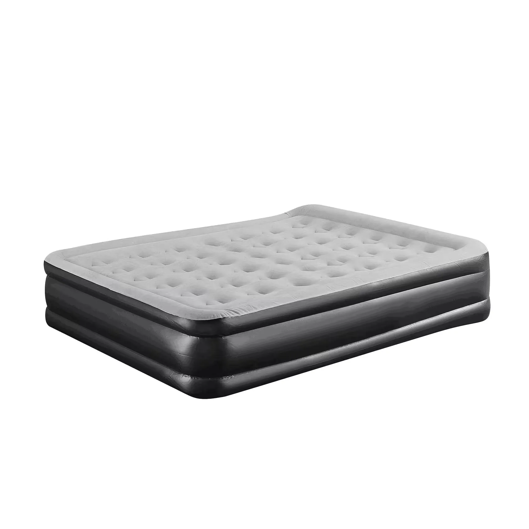 China Factory Price Inflatable Bed Camping Inflatable Bed Adult Travel Flocked Camping Indoor Use Inflatable air Bed Mattress