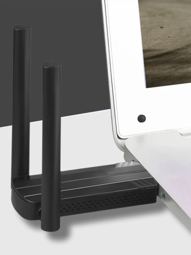 Il dongle ricevitore WiFi 6 supporta Windows Vista/XP/7-11/Linux OS/OS Scheda di rete wireless gratuita per computer personale