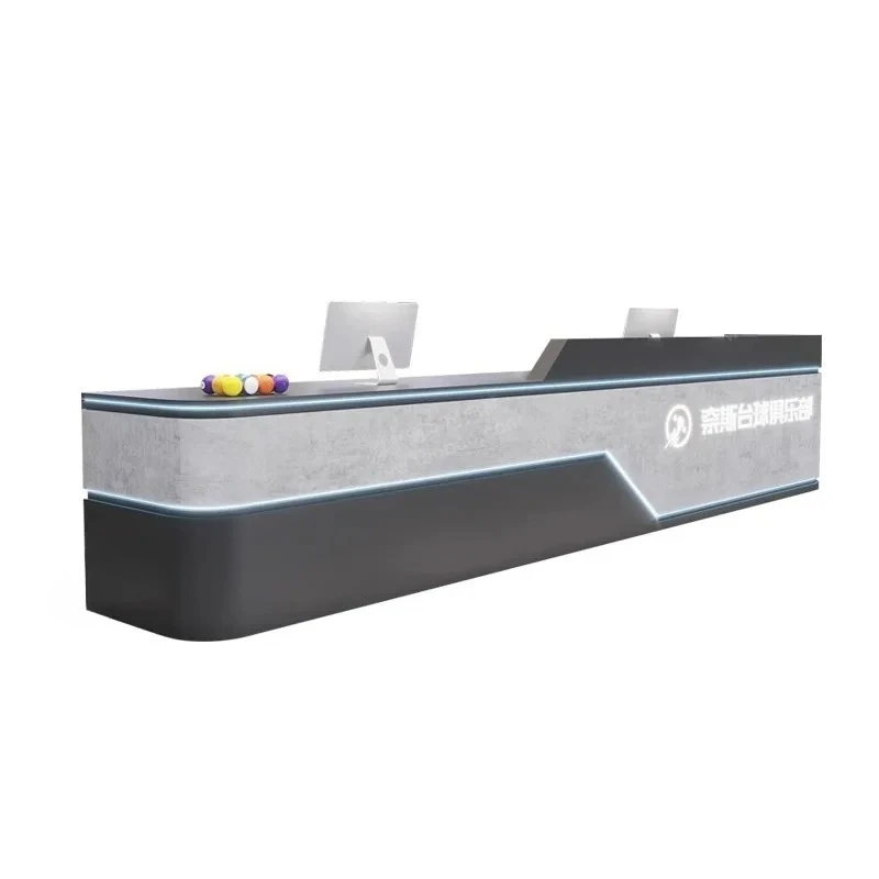 

Billiards hall Bar checkout page Barber shop Hair salon Hotel Fitness training institution Reception Retro industrial style