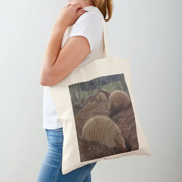 

Vintage Armadillo Painting (1909) Tote Bag shopper bags for women tote bag men's tote bags aesthetic cute pouch bag