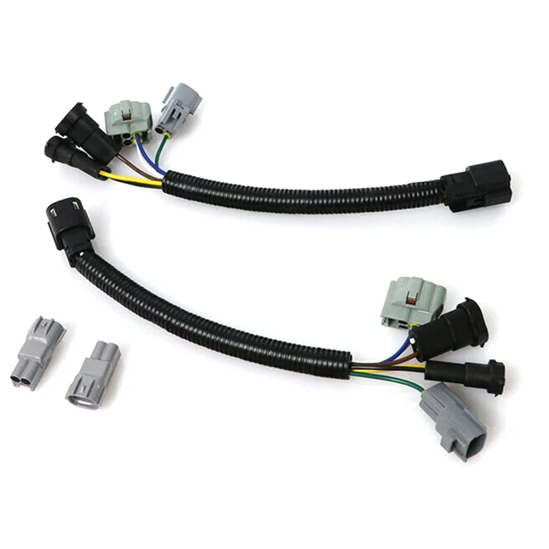 Plug And Play Adapters Headlights Adapters Harness For 16-20 Toyota Tacoma Fit 2020 Full LED Headlights