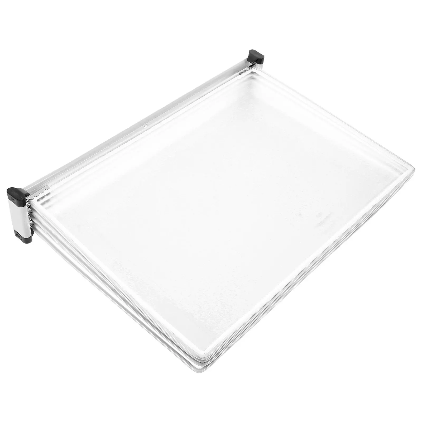 

5-Panel Wall Document Holder Rack Double-Sided 10 Pockets Space-Saving Office Binder Organizer Reference Display System Wall