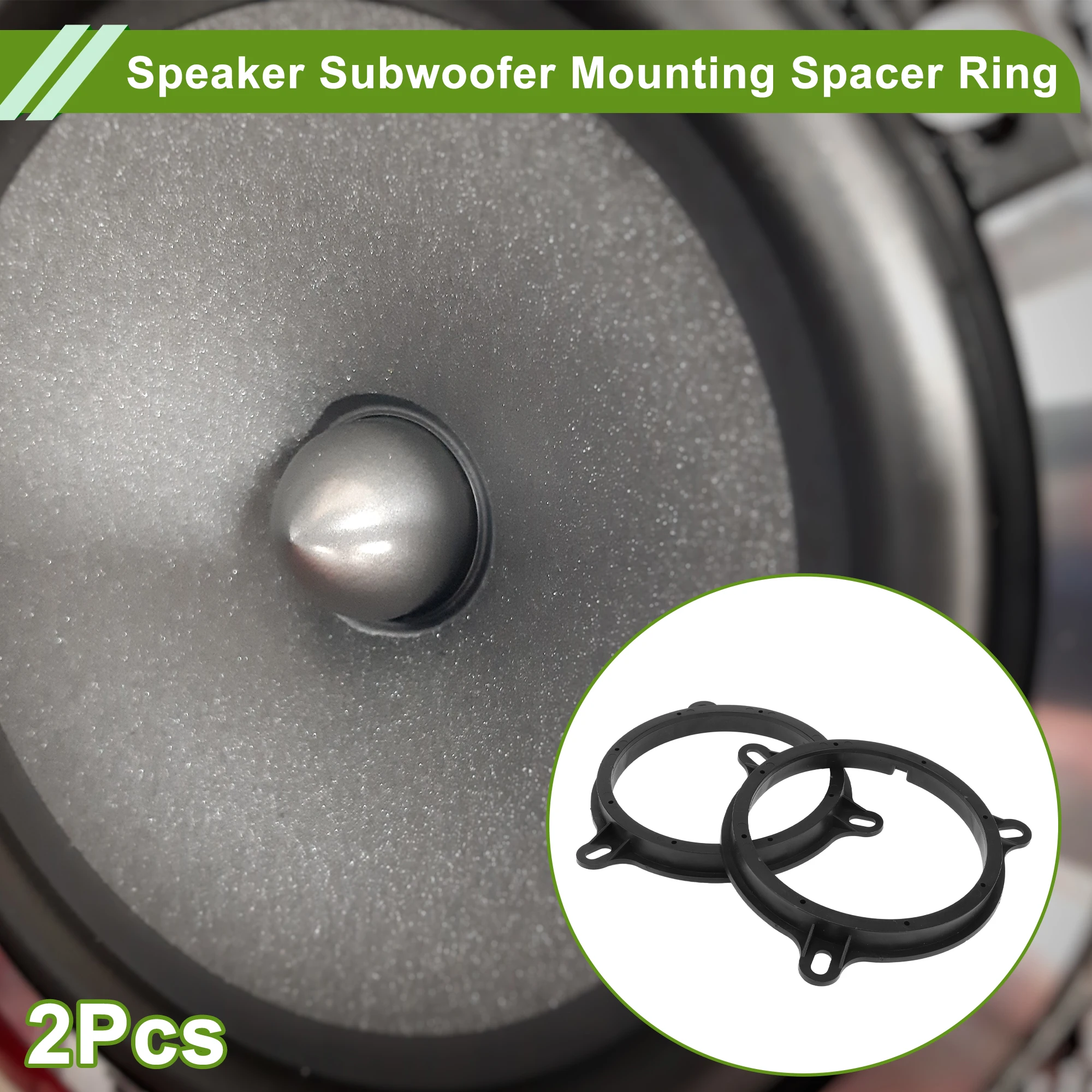 UXCELL Speaker Spacer Ring Tweeter Speaker Spacer Adapter for Nissan Micra K13 for 6.5