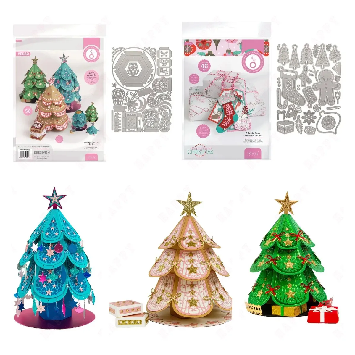 

Christmas trees and stockings Gift box Die Metal Cutting Dies For Scrapbooking Diary Decoration Template DIY Card 2025 New