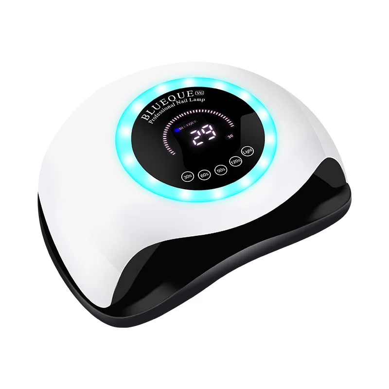 

Colorfulcolor-changing light ring168W nail art light phototherapy machine led nail art instrument nail baking light quick drying