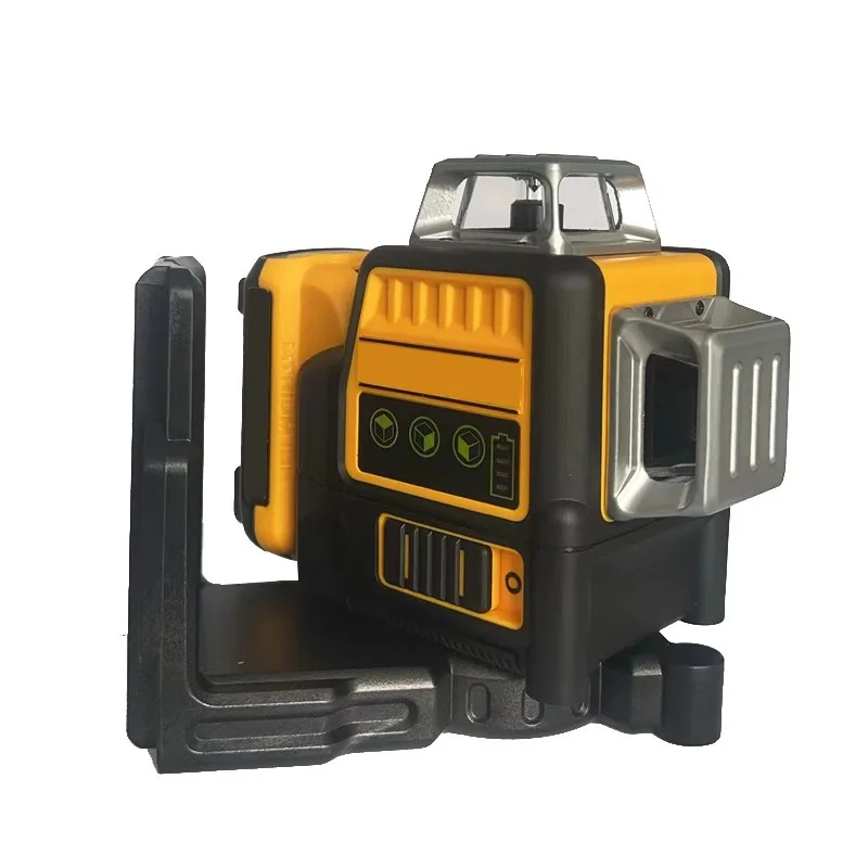 12 Lines 3 Sides*360 Degree Vertical 12V Lithium Battery Laser Level Horizontal Green Meter Outdoor Leveling