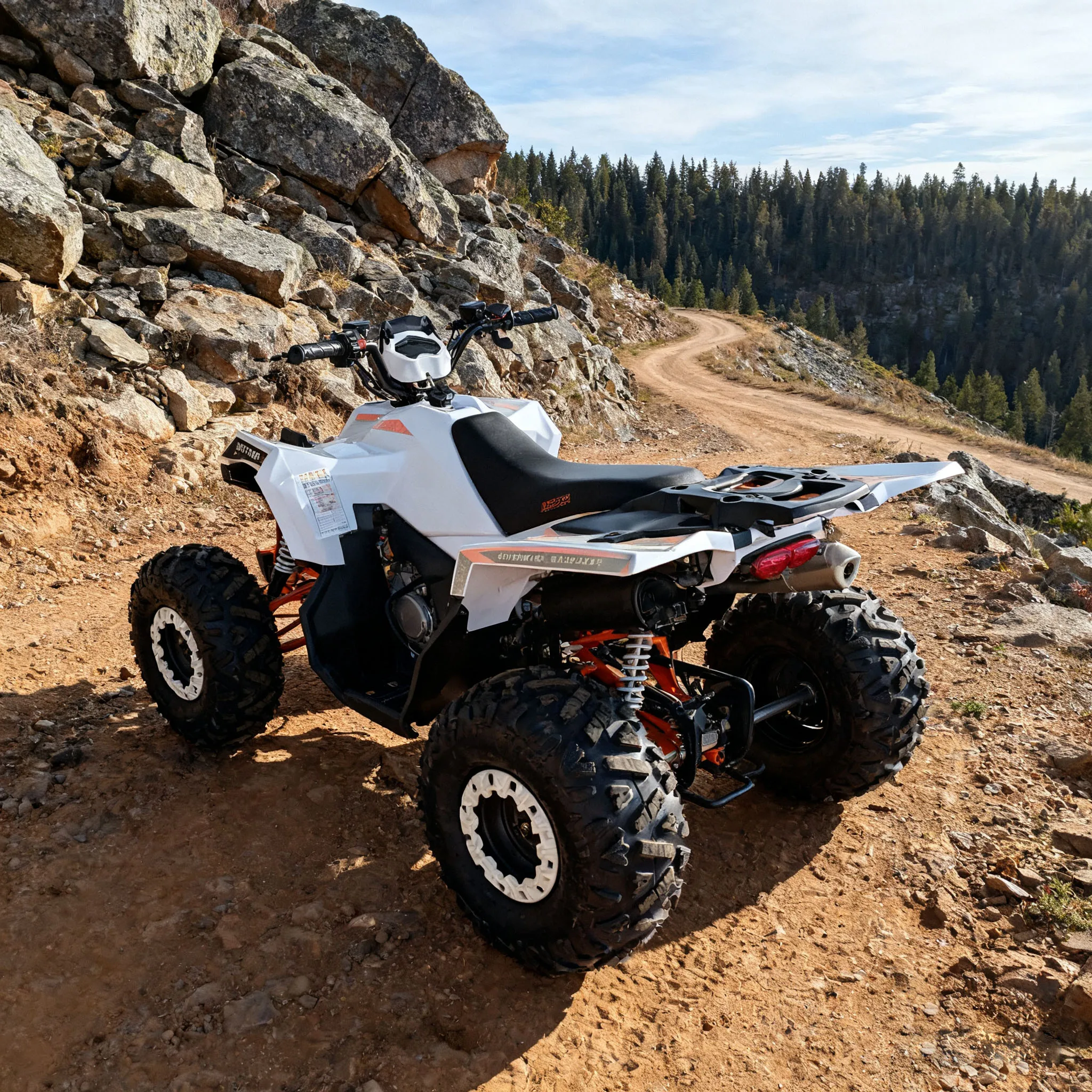 

2025 Model 150CC High-Performance Durable 4-Wheel Chain Drive ATV Quad Bike for Adults for Off-Road Riding