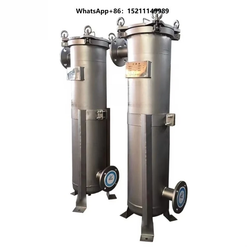 Factory Direct Supply Bag Filter Stainless Steel Material Water Treatment Chemical Water Circulation Filter Machine
