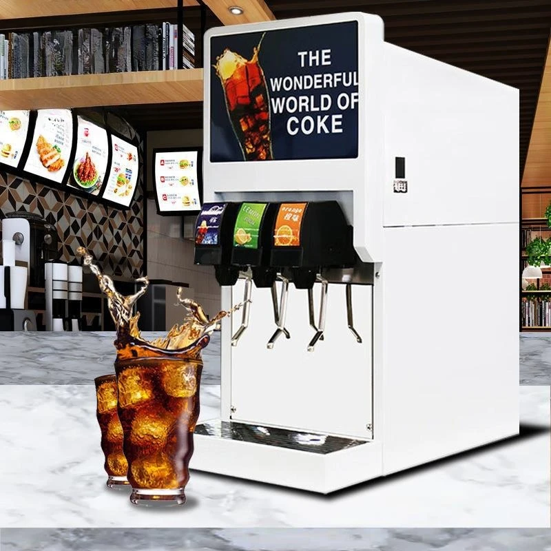 Coke machine Commercial buffet Carbonated beverage machine Three valves Three pumps Instant adjustment machine Cold drink Coke