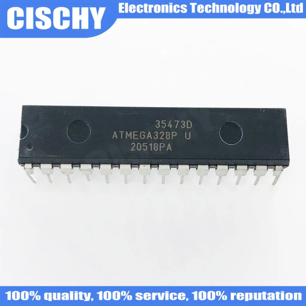 1pcs/lot ATMEGA328P-PU ATMEGA328P-U CHIP ATMEGA328 Microcontroller MCU AVR 32K 20MHz  DIP-28 DIP  In Stock