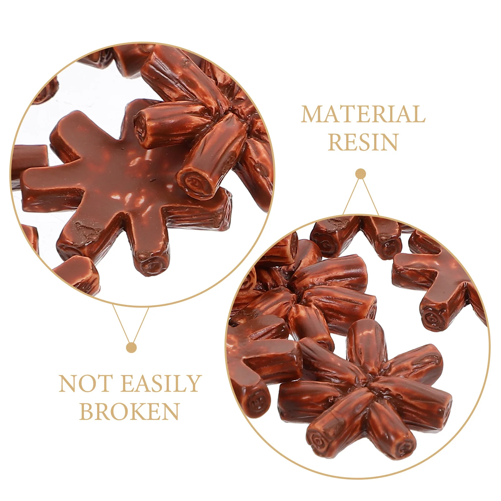 ชุดไม้ฟืนจิ๋ว 20 ชิ้น สำหรับตกแต่งฉากบ้าน งานฝีมือเรซิ่น ของตกแต่งบ้าน ชุดเล่นไม้ฟืนจิ๋ว อุปกรณ์ตกแต่งบ้าน