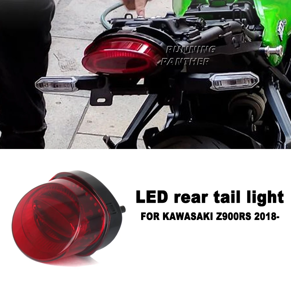 

Z900RS Taillight Plug and Play Motorcycle LED Rear Warning Brake Light Waterproof Tail Light For KAWASAKI Z900 RS Z 900 RS 2018-