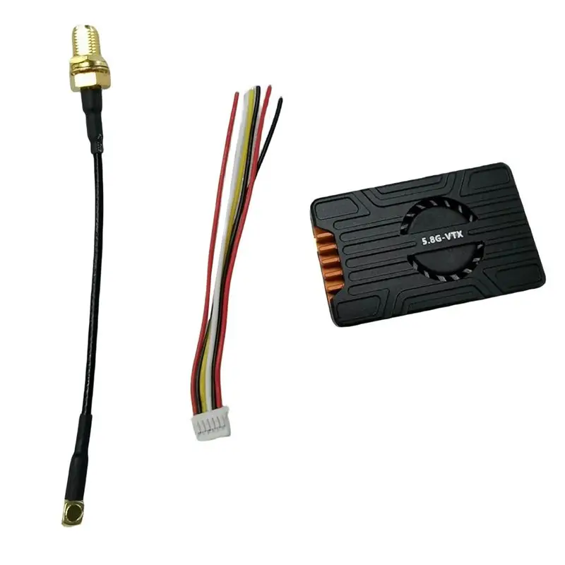 

A19Q-FX895T FPV VTX Transmitter 5.8G 37CH 2500MW 2.5W 7-28V Adjustable For RC FPV Drone Long Range Frame Quadcopter