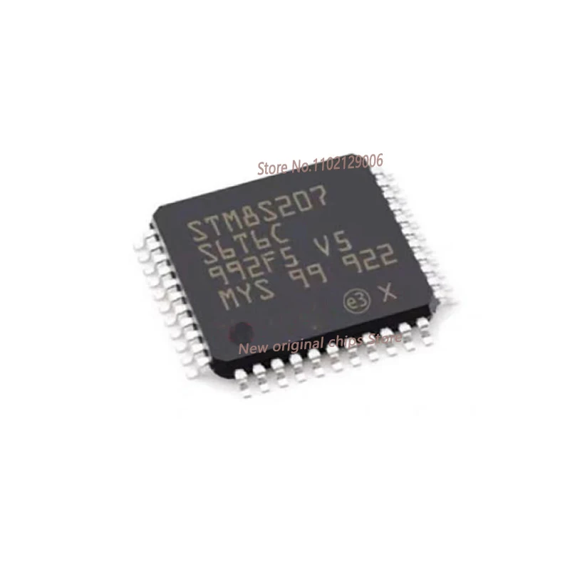 1PCS/lot STM8S207S6T6C STM8S207S8T6C STM8S207SBT6C STM8S208S6T6C STM8S207 STM8S208 STM8S LQFP-44 STM8S207S