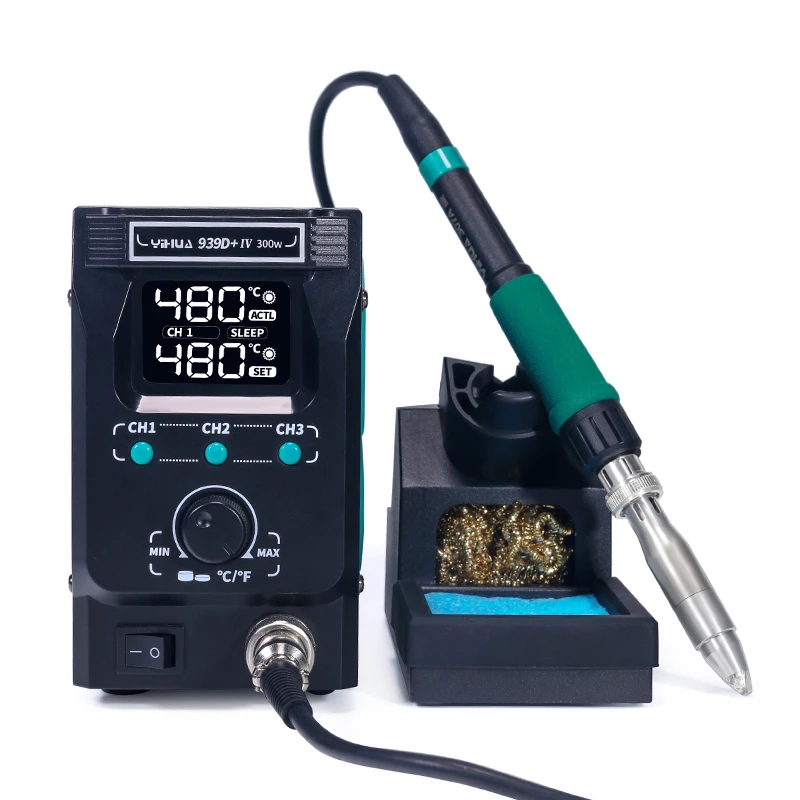 YIHUA 939D+ IV  Soldering Station Intelligent Electric Soldering Iron Maintenance Welding Constant Temperature Digital Display