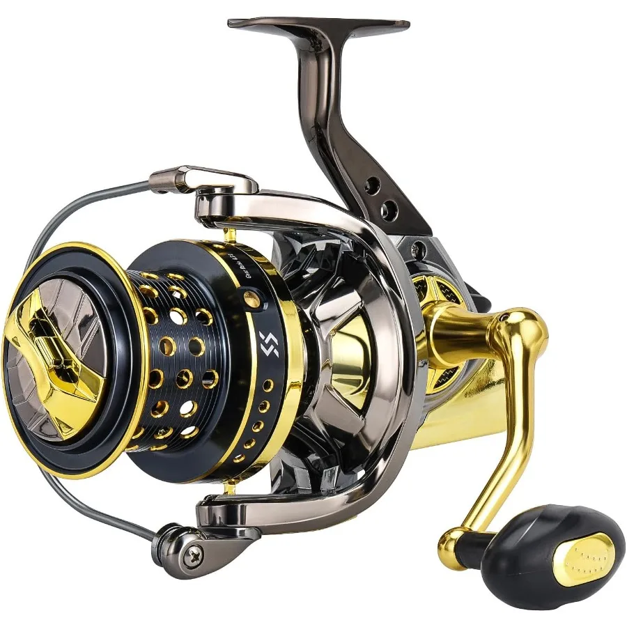 بكرات دوارة من سلسلة 10000 بكرات صيد ركوب الأمواج فائقة النعومة وقوية مع بكرة ألومنيوم باستخدام الحاسب الآلي للمياه المالحة في الخارج #1