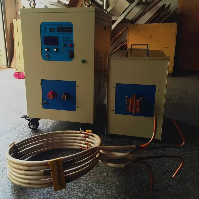 Steel Pipe Heat Treatment With Inductors - Heating Machine And Electromagnetic Induction Heater