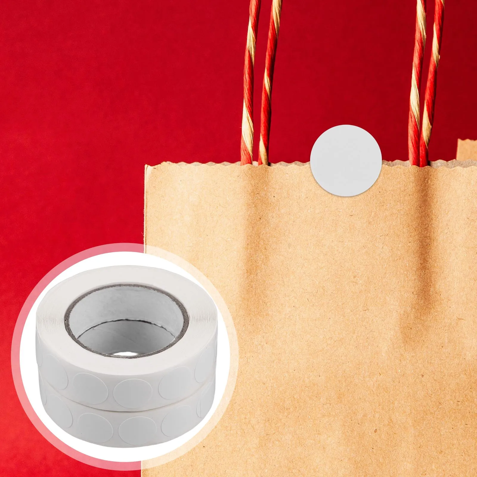 

Waterproof Round Dot Labels 13Mm 2 Rolls Clear Marking Stickers for Outdoor Equipment Indoor Use Sticky Label Tags Bulk Pack