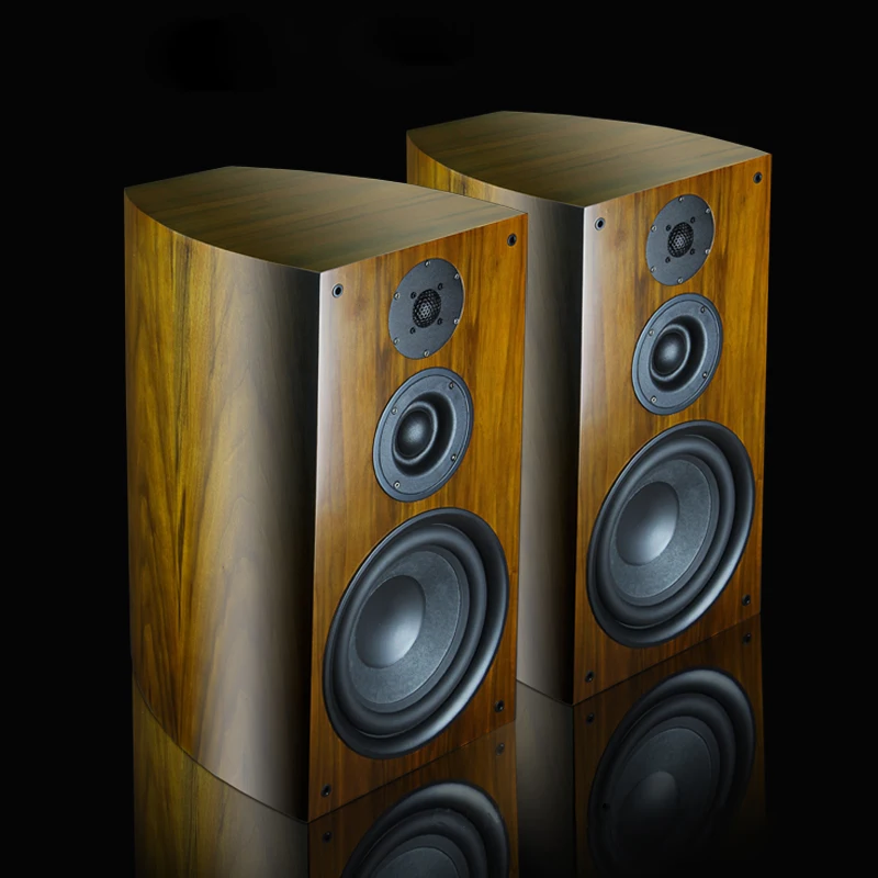 YYAUDIO 10 Inch 8Ohm High Low Speaker Bass Tweeter Hifi Bookshelf Speaker Professional Sound Floor speaker Box