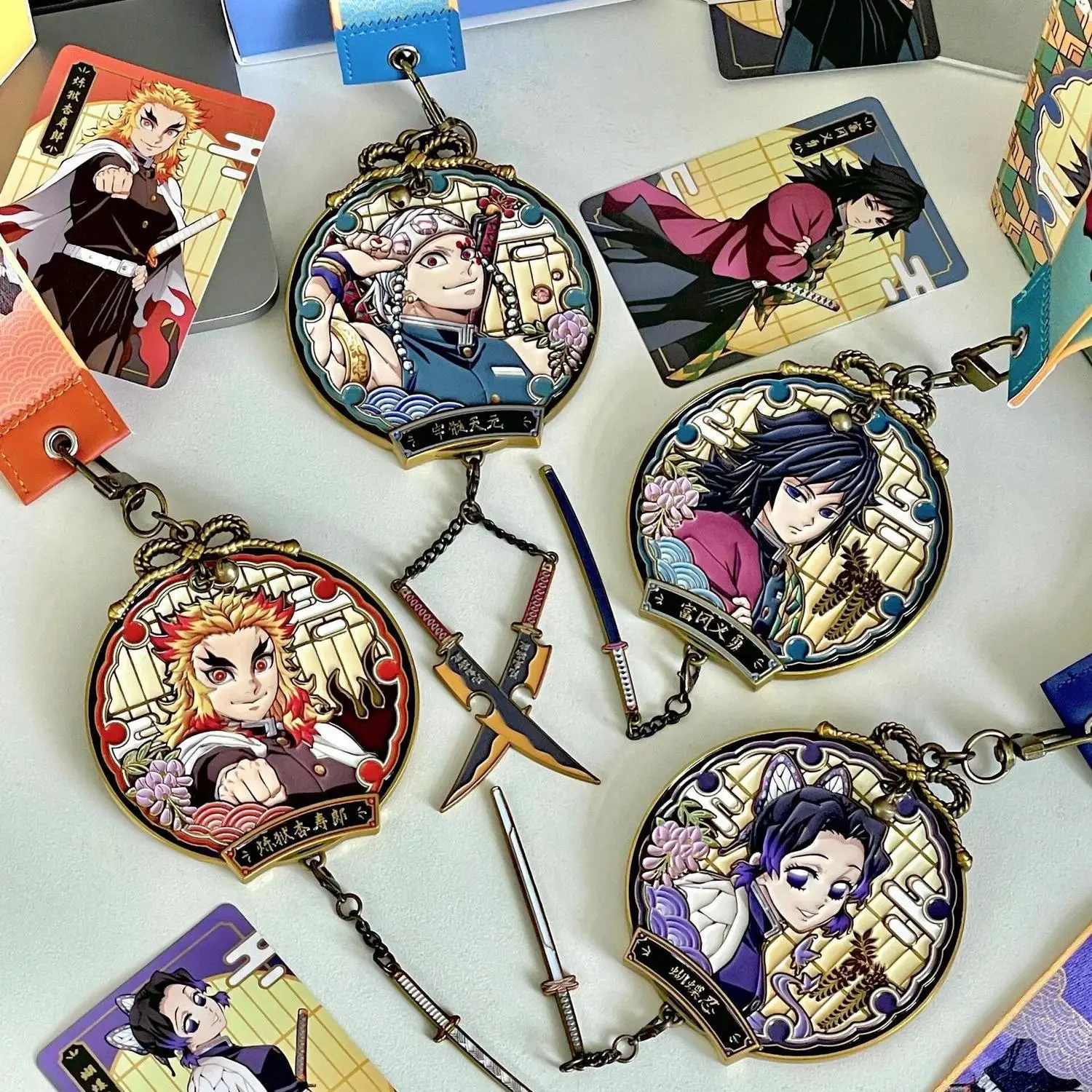 أنيمي شيطان القاتل: المحيطة بليد الظل كلاش ميدالية المطهر المشمش شولانغ فراشة النينجا توميوكا يوشييوكي #2