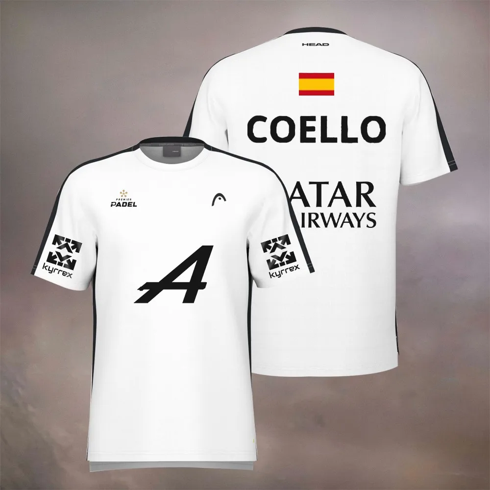 

2024 Эксклюзивная Мужская быстросохнущая мотоциклетная спортивная одежда с коротким рукавом, классная ТЕННИСНАЯ СПОРТИВНАЯ футболка, топ, Джерси с принтом