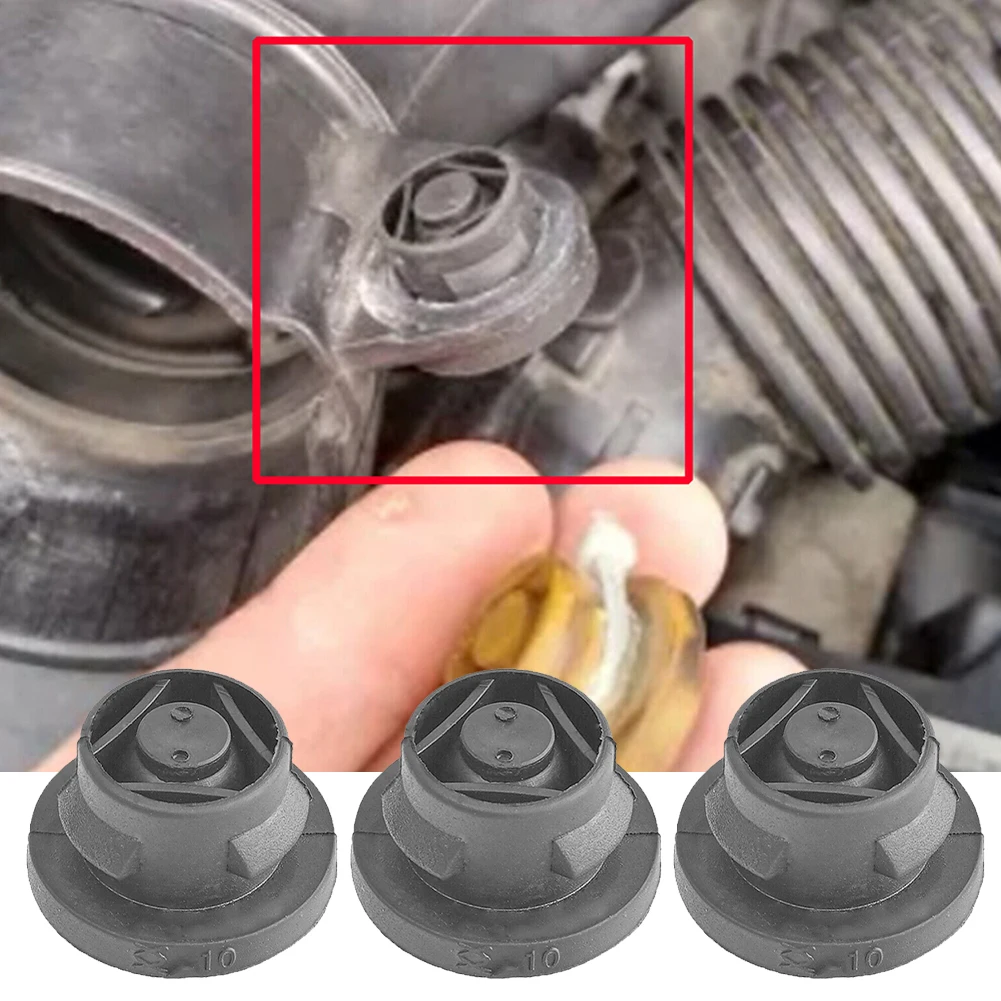 3Pcs Car Air Filter Rubber Grommet Insert for 1 6 HDI Diesel Engine Part Numbers 1422For Suitable for For Vehicle Series
