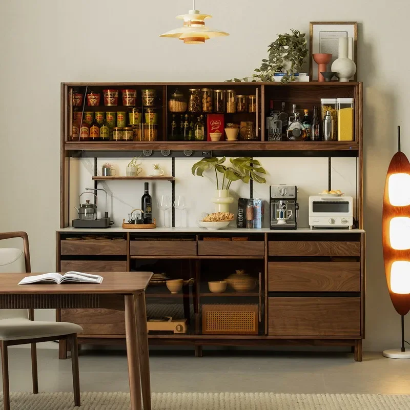 Mobile laterale nordamericano in noce nera