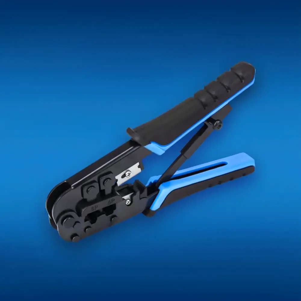 Heavy Duty Ethernet Cable Crimping Tool RJ45 Wire Stripper Cutter Modular Plug Pressing Hand Tools For Network Repair