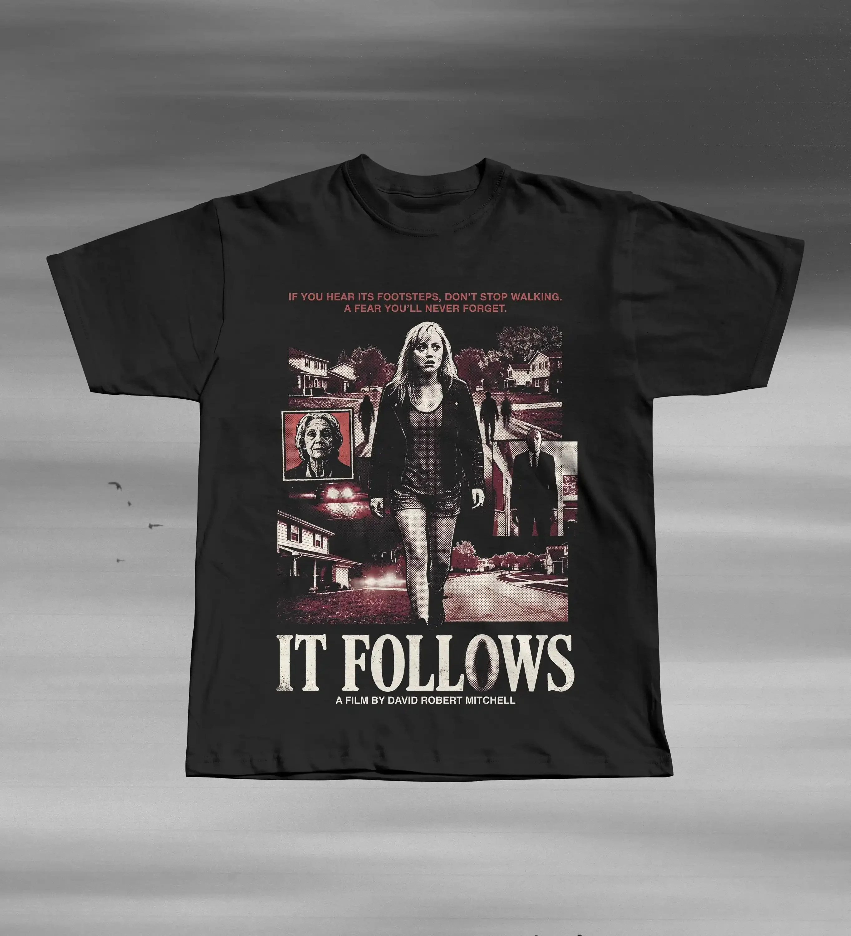 It Follows Horror Film T-Shirt | David Robert Mitchell Movie Graphic Tee