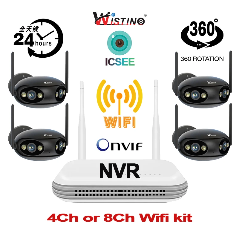 Wistino 8MP 4Ch Wir… - image