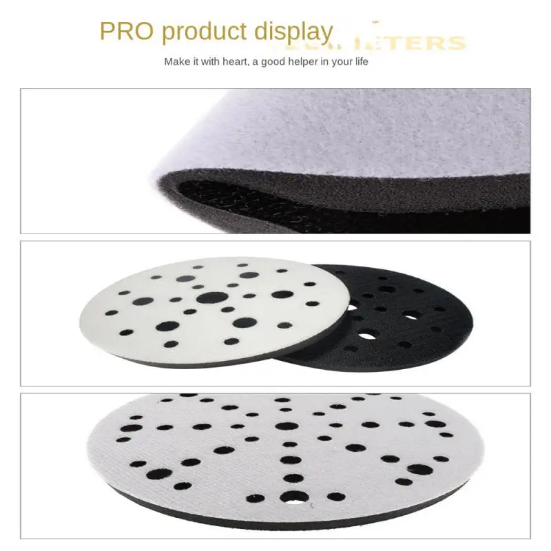 Grinding Disc Pad Wear-resistant Multiple Specifications Sandpaper Pad Pneumatic Grinding Pad Easy To Clean 125mm Tray Pad Soft