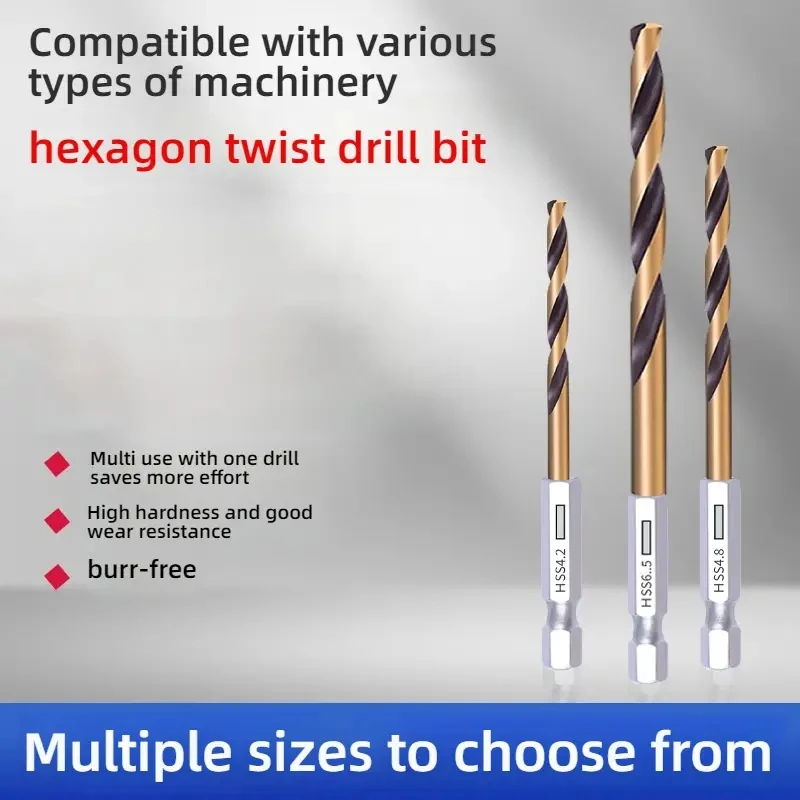 8/10 قطعة عرافة عرقوب تويست مجموعة لقمة مثقاب الخشب المعادن ثقب القاطع الأساسية الحفر أداة الكوبالت لقمة ثقب 1 2 3 4 5 6 7 8 9 10 مللي متر HSS #3
